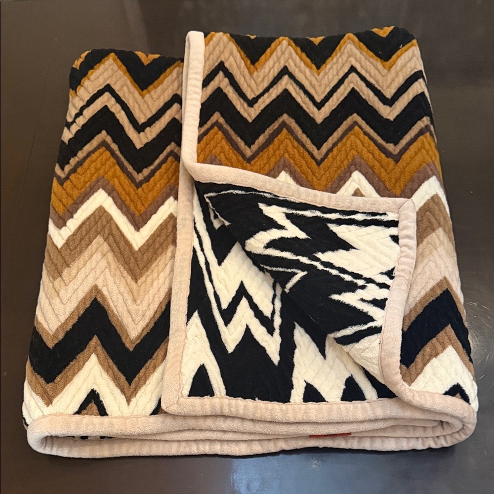 Missoni for Target chevron blanket